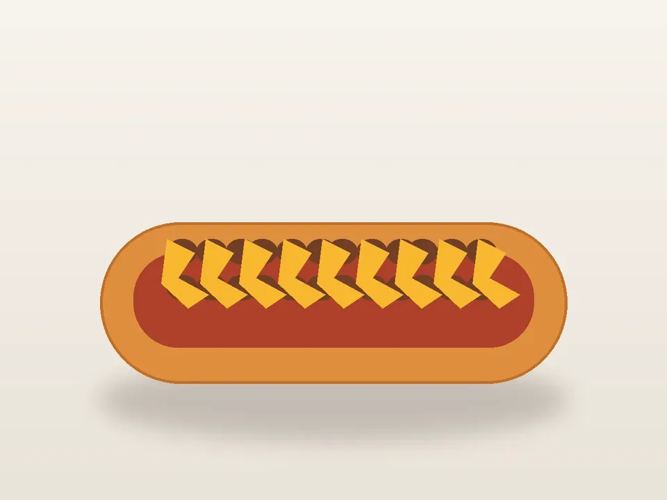 Illustrative homemade Kosher-Style Hot Dog-inspired