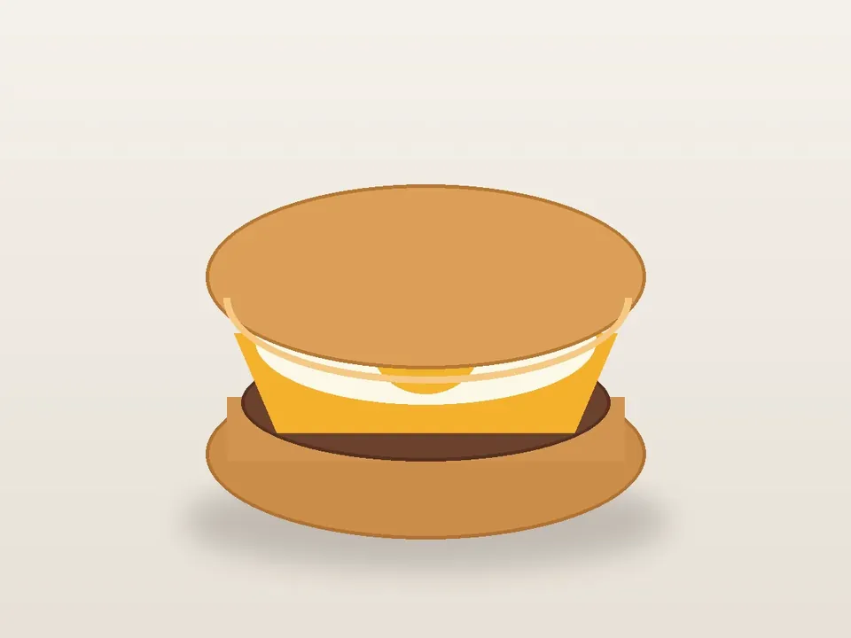 Illustrative homemade Breakfast Toaster-style